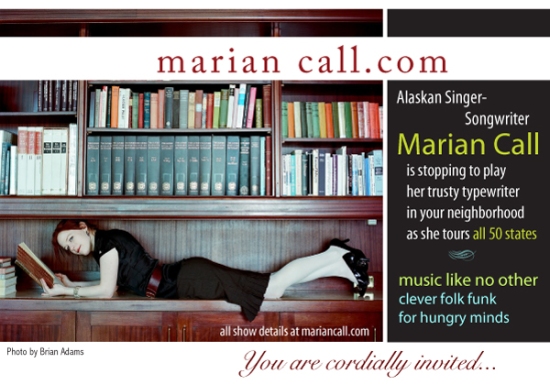 Marian Call touring all 50 states!